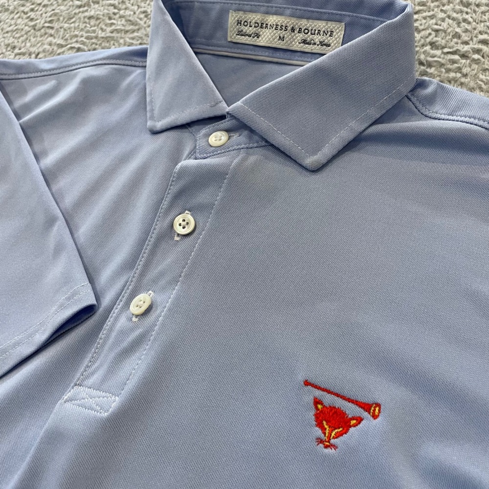 Holderness & Bourne Myopia Hunt Club Polo Mens M Graham Windsor Oxford Tailored